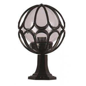 BLACK COLOR WALL GARDEN sconce 25 CM DIAMETER LOAD: 45 CM